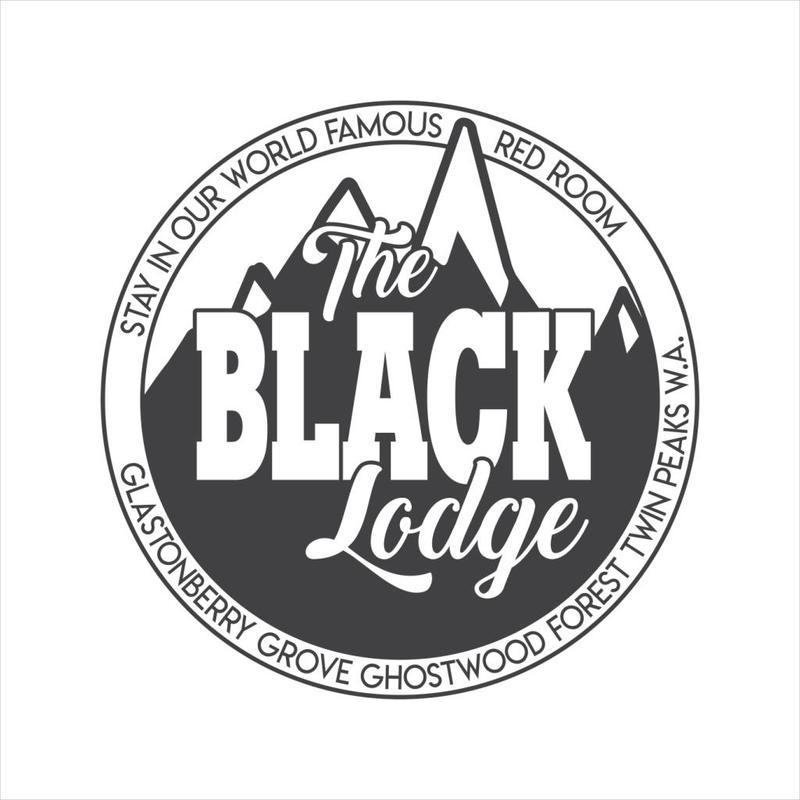 Red and White Peaks Logo - The Black Lodge Logo Twin Peaks | Cloud City 7