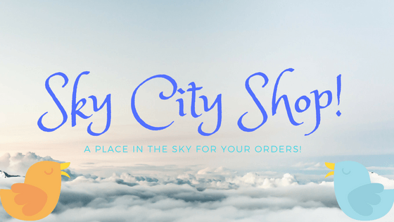 Sky City Store Logo - Sky City Shop A shop in the sky, for your needs! Now Hiring