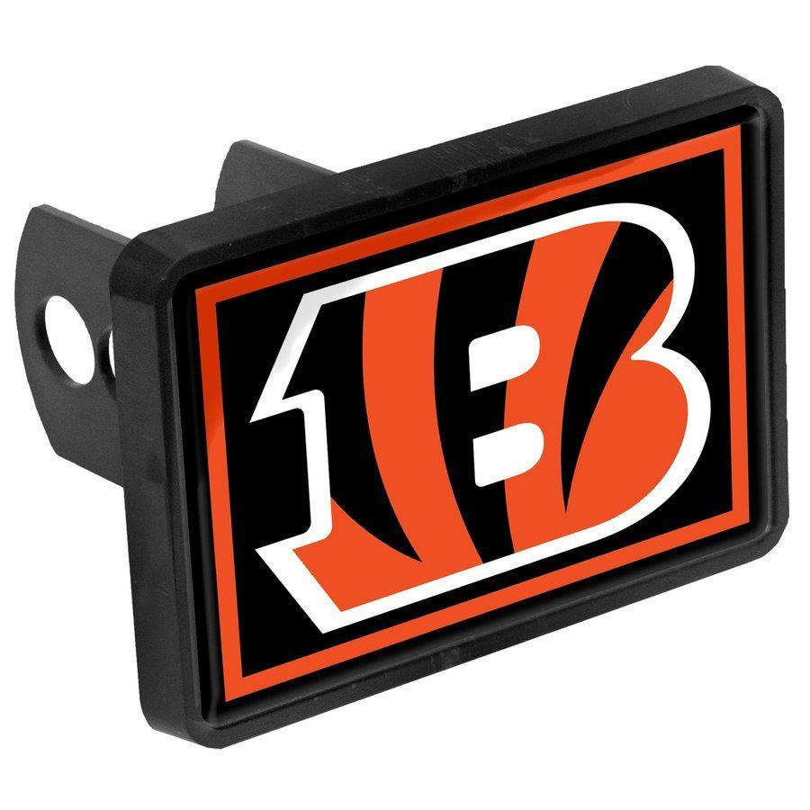 Bengals Logo - Cincinnati Bengals Logo 1.25 x 2 Universal Plastic Hitch Cover