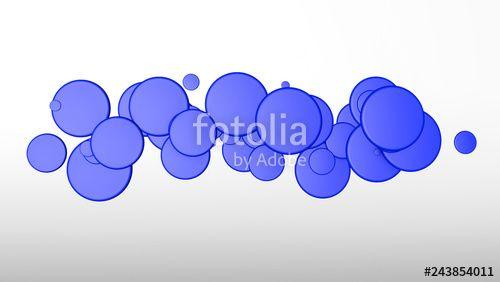Three Red Circle S Logo - red circles on a white background. three-dimensional illustration ...