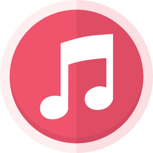 Red iTunes Logo - Apple, audio, itunes, itunes logo, itunes store, music, music note icon