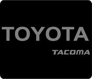Tacoma Logo - Silver - TOYOTA TACOMA TAILGATE Vinyl Decal Sticker Emblem Logo ...