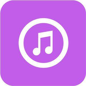 iTunes Media Logo - Social Media Icon (Rounded Square)