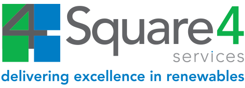 4 Square Logo - Square 4 Services – Delivering Excellence in Renewables