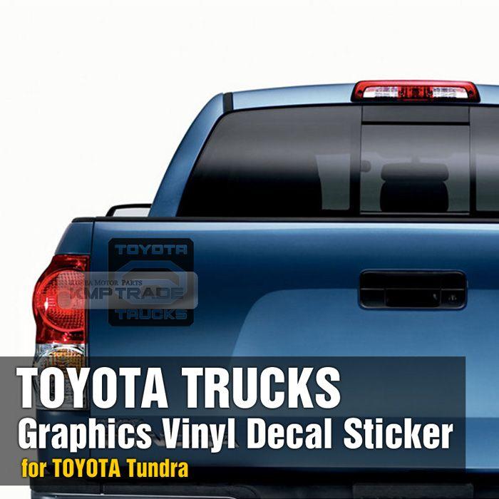 Toyota Trucks Logo - TOYOTA TRUCKS Logo Graphics Vinyl Decals Custom Sticker 1P Large For ...