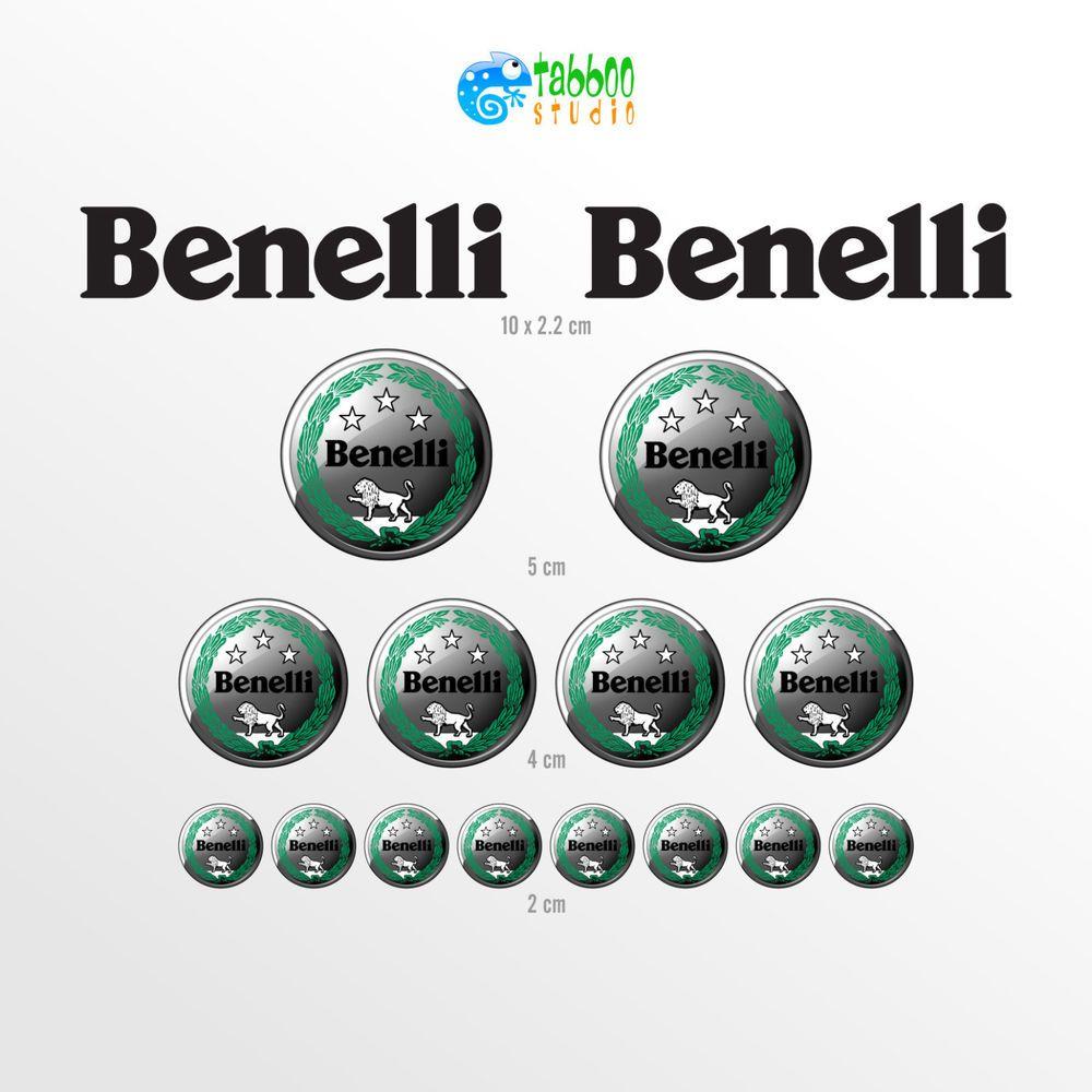Benelli Logo - Adesivi logo Benelli moto pegatinas autocollants stickers