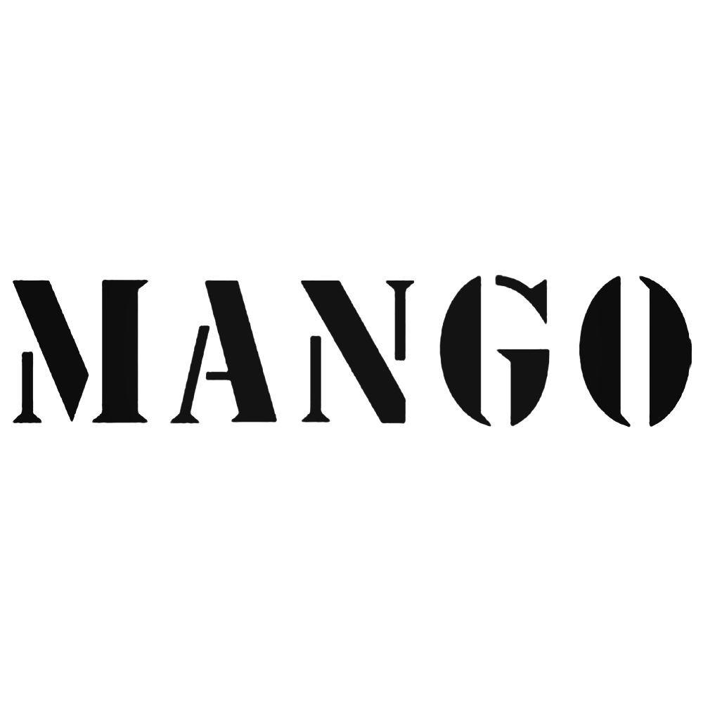 Mango Logo - Mango Logo Decal Sticker