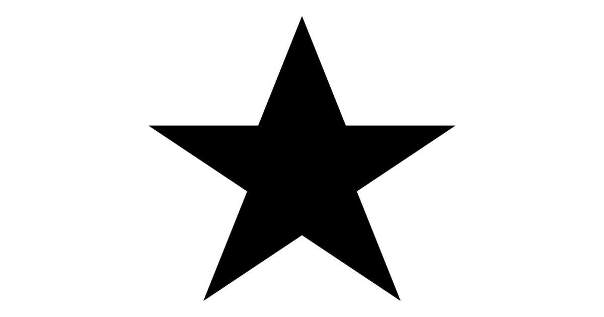 Black a Star Logo - Black star logo png 1 » PNG Image