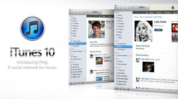 iTunes Media Logo - iTunes 10 Features New Logo And Social Media Sharing Service, Ping