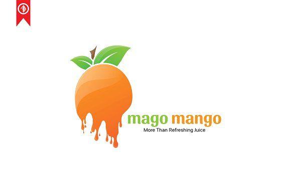 Juice Logo - Mago Mango / Juice - Logo Template ~ Logo Templates ~ Creative Market