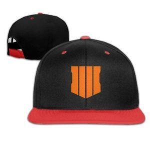 Official Bo4 Logo - BO4 Hat OFFICIAL CALL OF DUTY BLACK OPS 4 FLEX FIT HAT RED
