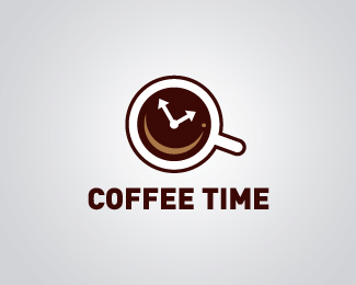 Google Time Logo - Coffee Time. LOGO. Phambili Food & Drink. Cafe logo, Coffee logo