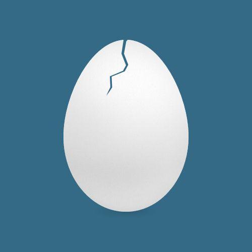 Cracked Twitter Logo - twitter-egg-with-crack | I was surprised that there wasn't a… | Flickr