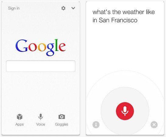 Google Voice Search App Logo - Google Search app for iOS updated with new voice search ...