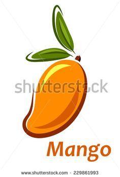 White Fruit Logo - 14 Best Mango Logo images | Mango logo, Logo designing, Ecommerce logo