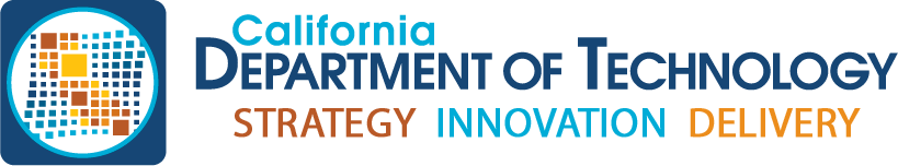 California Title Logo - CDT. CA Dept of Technology