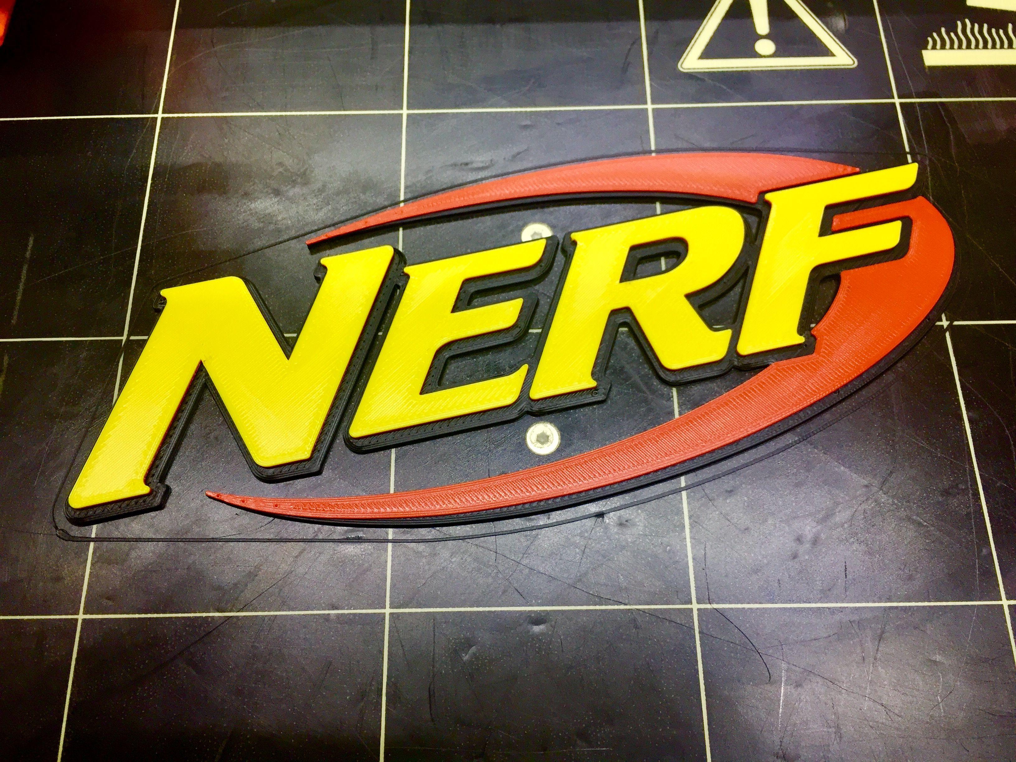 Nerf Logo - Nerf Logo by tgsparky77 - Thingiverse