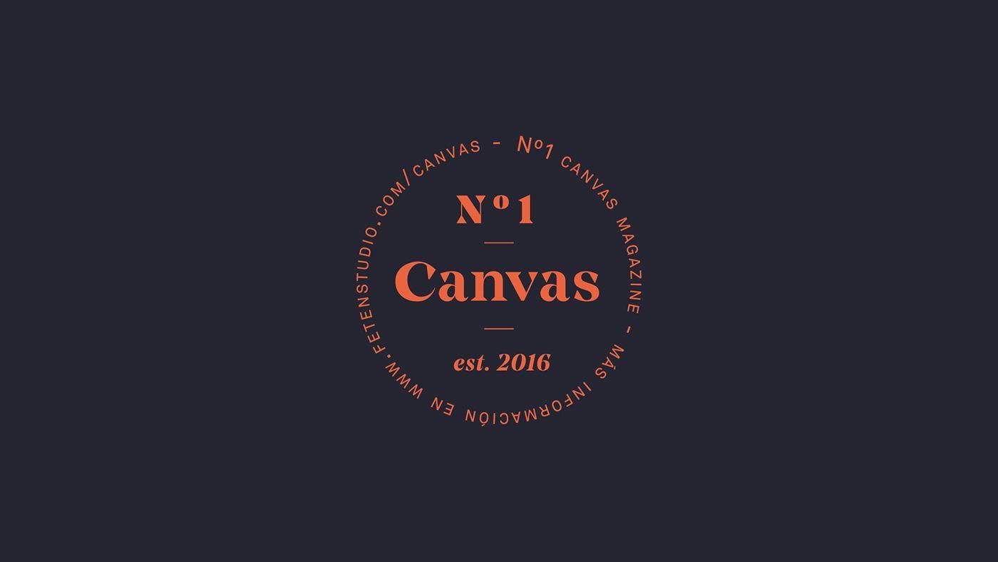 Canvas Magazine Logo - Canvas Magazine Nº1. logos. Behance