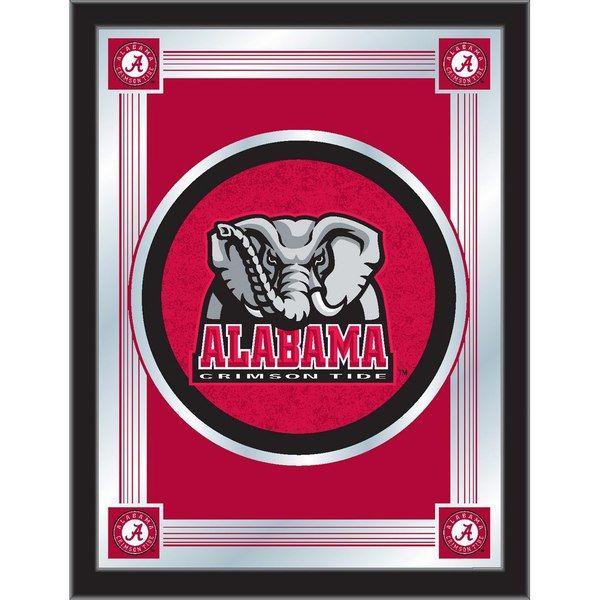 Crimson Elephant Logo - Alabama Crimson Tide 28 x 19 Elephant Logo Mirror. Official