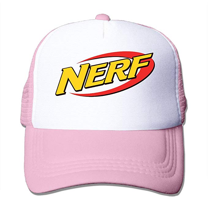Nerf Logo - Nerf Logo Adjustable Trucker Hat Unisex Pink: Amazon.ca: Clothing
