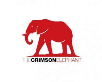 Crimson Elephant Logo - The Crimson Elephant Logo Design