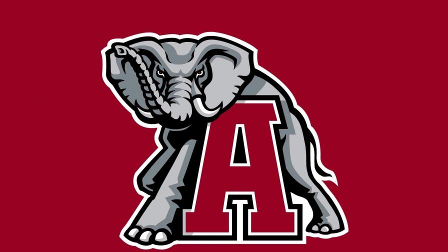 Crimson Elephant Logo - Alabama Crimson Tide Elephant Logo (5) HD Football Wallpaper