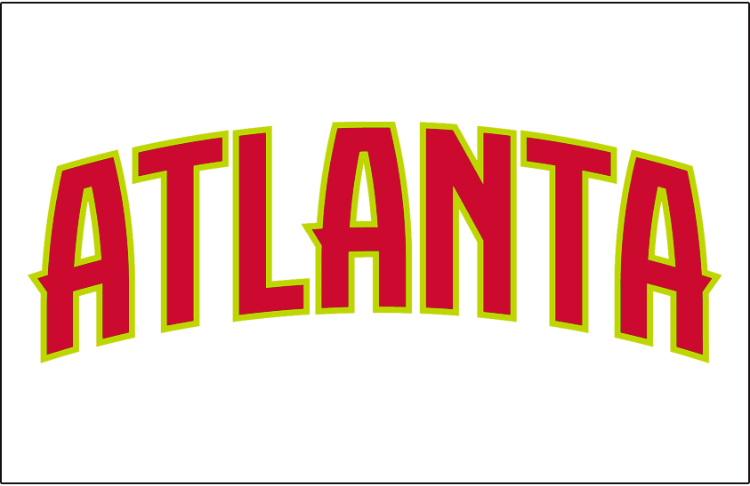 ATL Hawks Logo - What font is used by atlanta hawks since 2016? - Font Identification ...