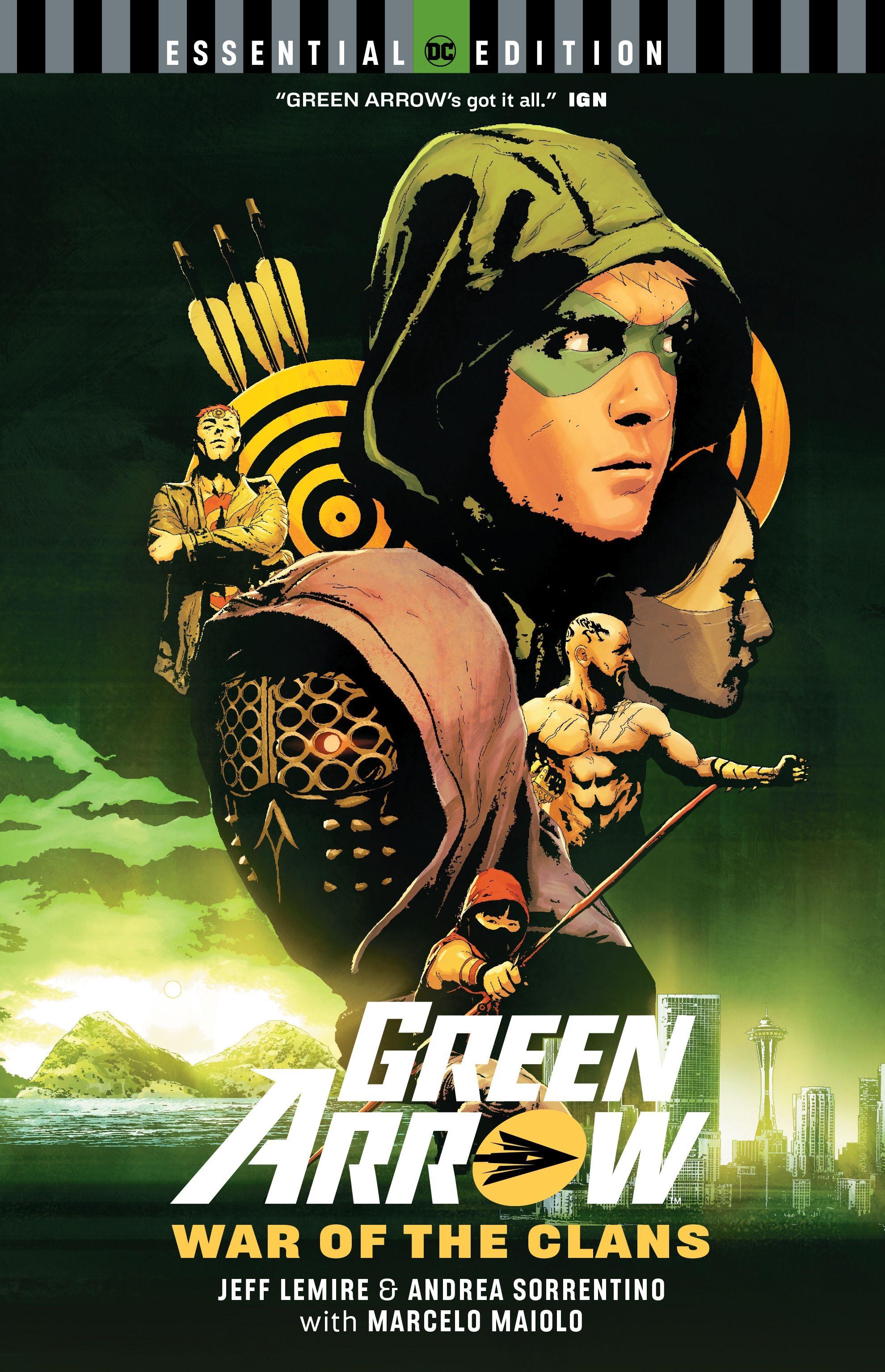 Arrow Clan Logo - Green Arrow: War of the Clans (DC Essential Edition) by Jeff Lemire ...