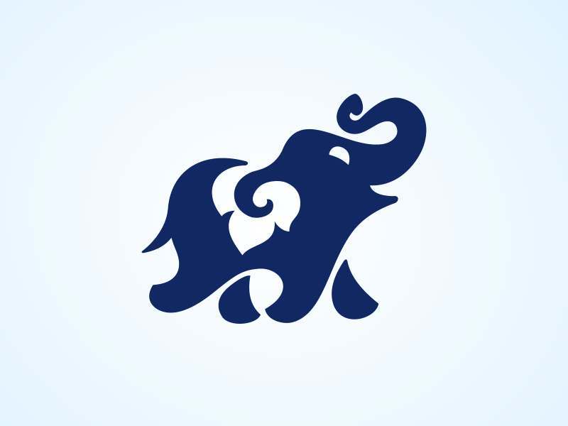 Thai Elephant Logo - MyThailand logo by Yury Akulin | Dribbble | Dribbble