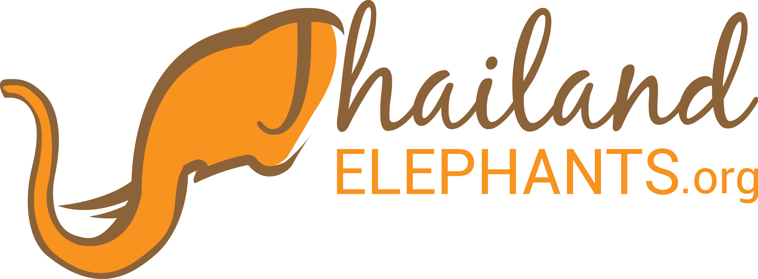 Two Elephant Logo - World Elephant Day