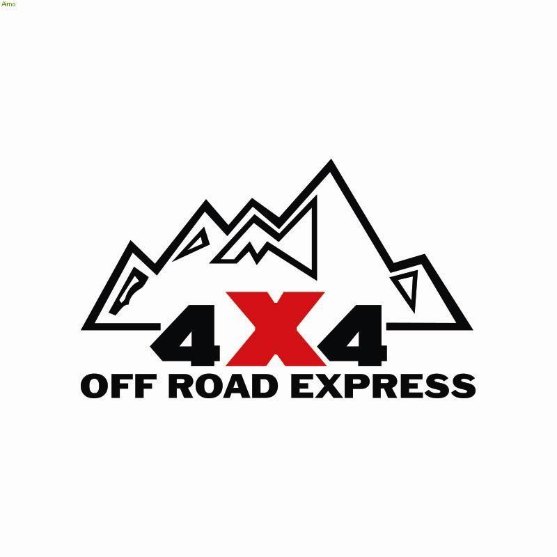Jeep 4x4 Logo - 4x4 OFF ROAD EXPRESS design logo automobile sticker for JEEP ...