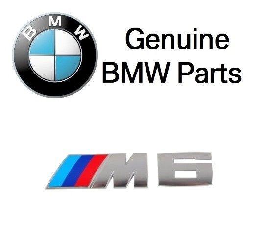 BMW Parts Logo - 51147898225 Genuine BMW Trunk Rear M6 Lid Badge Emblem Insignia ...