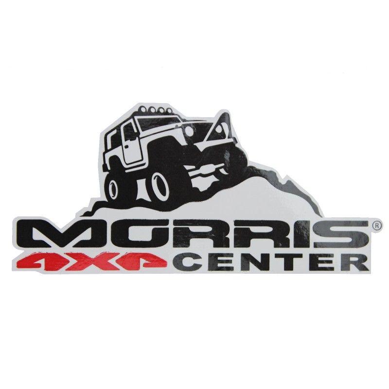 Jeep Wrangler 4x4 Logo - Morris 4X4 Center Decal with Jeep
