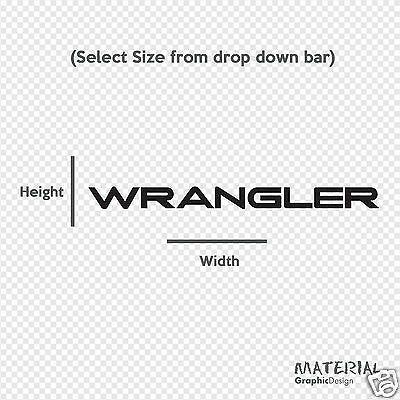 Jeep Wrangler 4x4 Logo - 2X JEEP WRANGLER logo Sticker Decal - MOAB SAHARA RUBICON X CAR ...