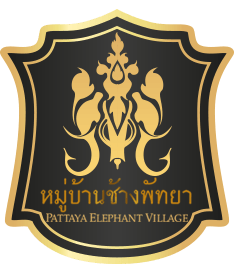 Thai Elephant Logo - Elephant village pattaya Since 1973