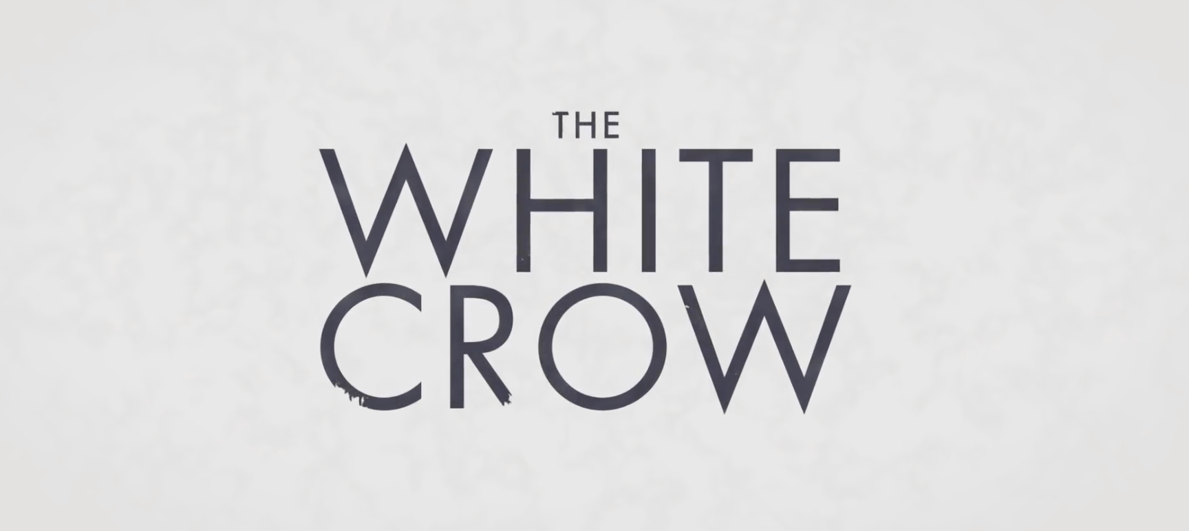 White Crow Logo - The Arts Shelf – Ralph Fiennes' 'The White Crow' gets a first ...