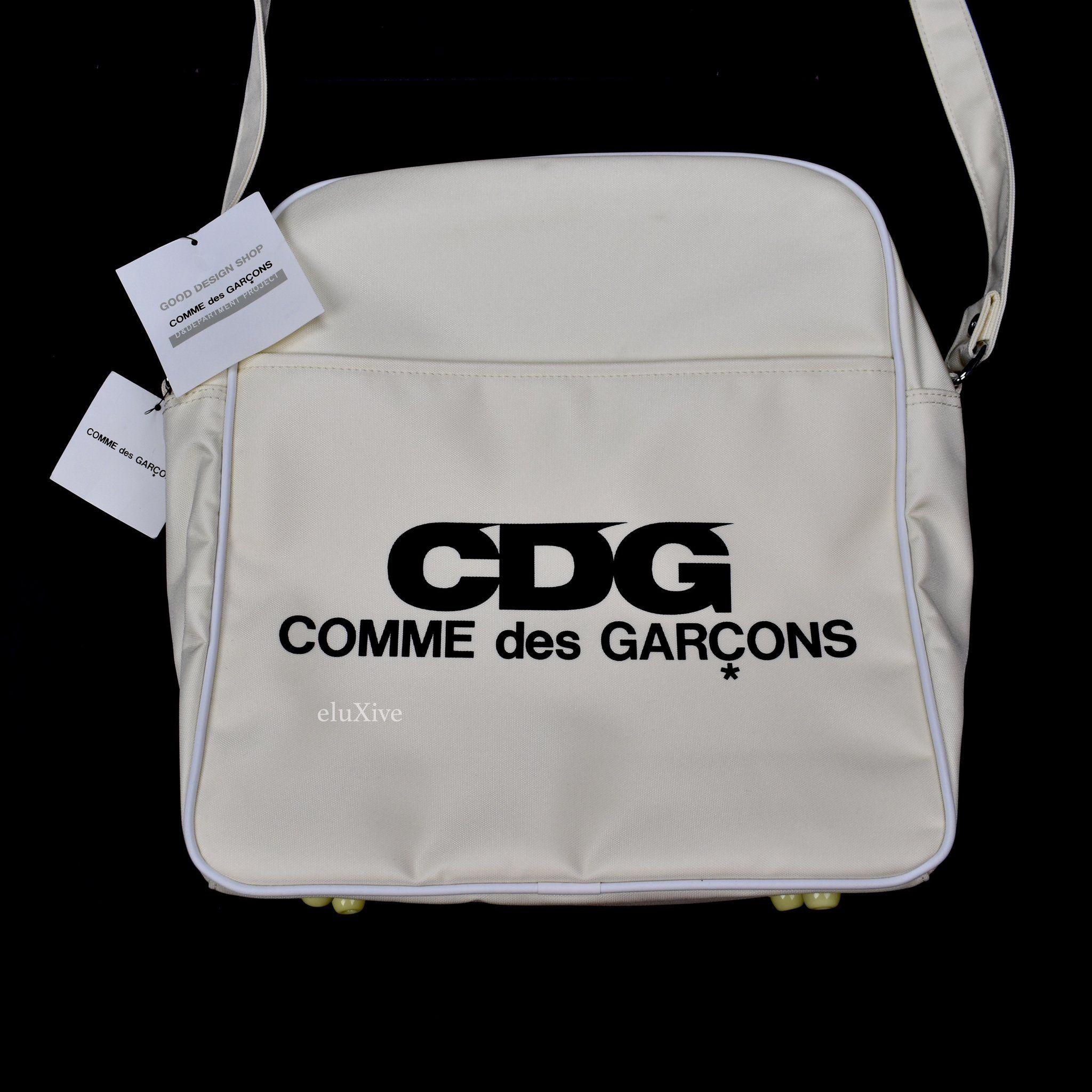 Comme Des Garcons CDG Logo - Comme des Garcons Good Design Shop - Ivory White CDG Logo ...