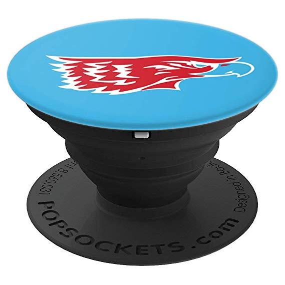 Blue Hawk Head Logo - Amazon.com: Hartland Hawks Head Blue Phone Grip - PopSockets Grip ...