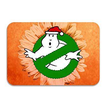 Amazon Christmas Logo - SARHT Ghostbusters Christmas Logo Non Slip Doormat: Amazon.co.uk