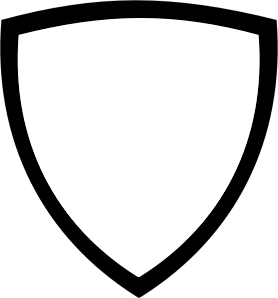 Black and White Shield Logo - Black and white shield Logos