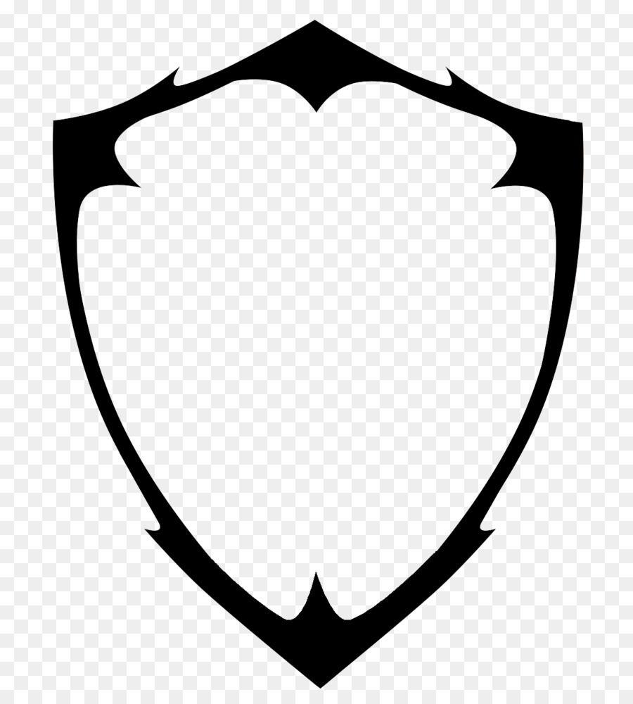Black and White Shield Logo - Shield Clip art Shield Logo Vector PNG png download
