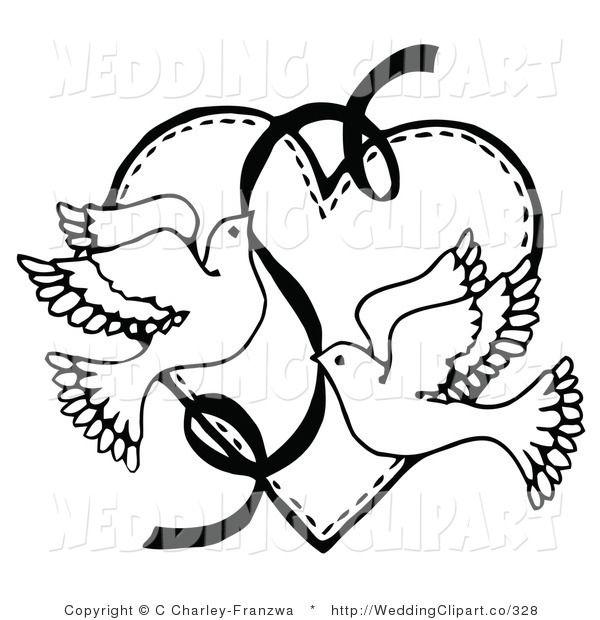 Marriage Black and White Logo - Wedding Clip Art Black And White Border