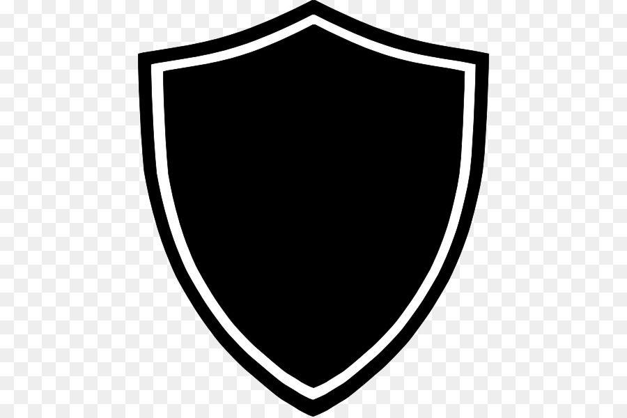Black and White Shield Logo - Logo Shield Clip art - black shield png download - 504*598 - Free ...