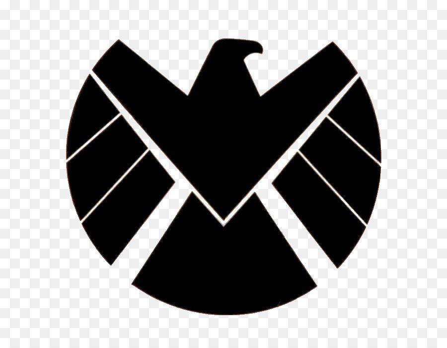 Black and White Shield Logo - S.H.I.E.L.D. Logo Marvel Cinematic Universe Hydra Marvel Comics