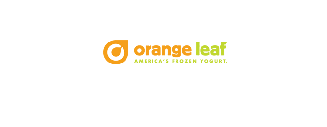 Orange Leaf Logo - Orange Leaf Frozen Yogurt