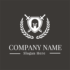 Black and White Shield Logo - Free Shield Logo Designs. DesignEvo Logo Maker