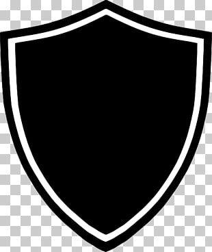 Black and White Shield Logo - shield Logo PNG clipart for free download
