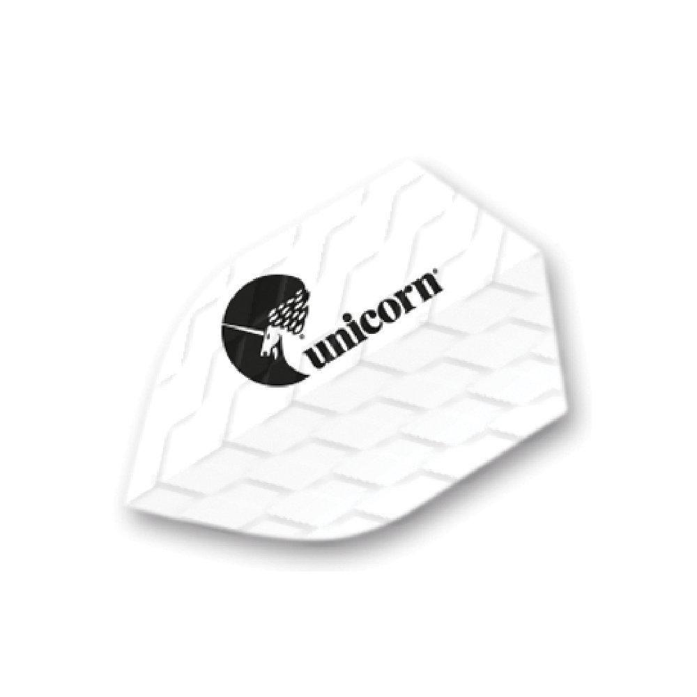 Black and White Shield Logo - Unicorn Q.75 White Shield Q2 Dart Flights – Mad On Darts