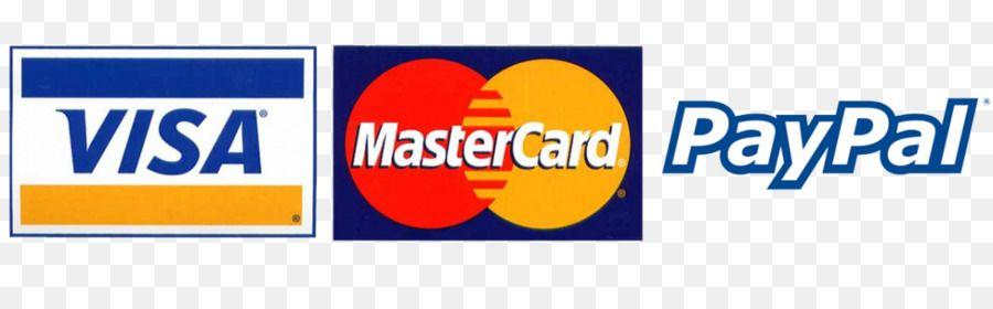 PayPal Visa MasterCard Logo - Mastercard Visa Credit card PayPal Logo png download
