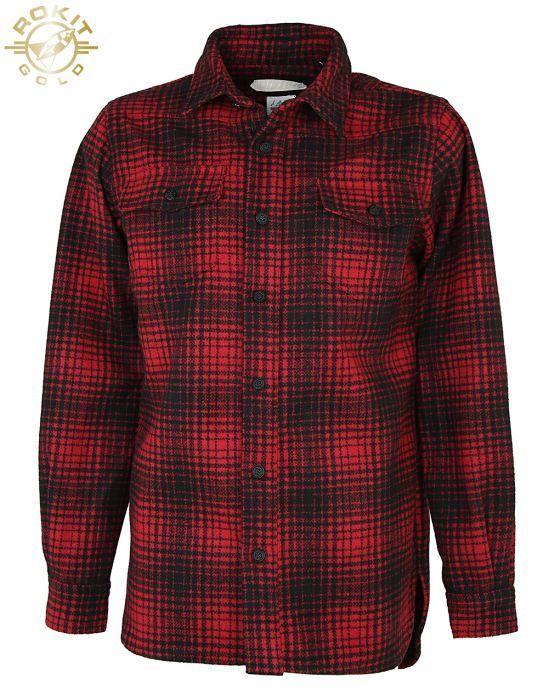 Red Check Clothing Logo - Off-White Red & Black Check Tartan Shirt - S Red, Black £200 | Rokit ...